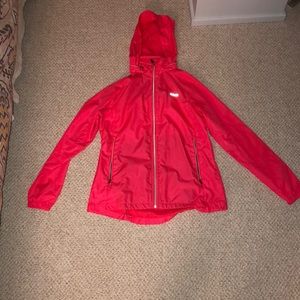 pink running jacket by hinc